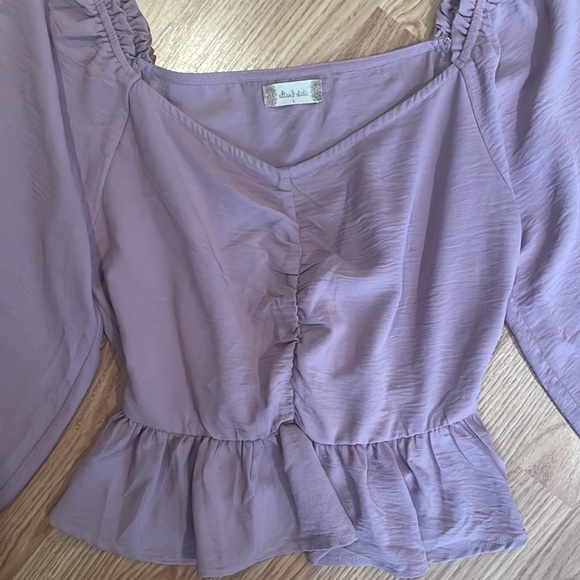 Altered State Purple Blouse - Picture 2 of 2